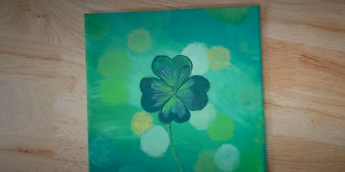 Family Friendly Shamrock Painting