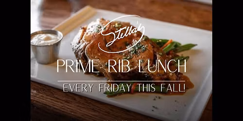 Prime Rib Friday Lunch