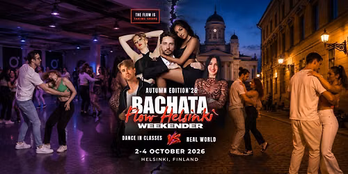 Bachata Flow Helsinki 2026 Autumn Edition