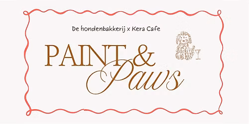Paint & Paws: De Hondenbakkerij x KERA caf\u00e9