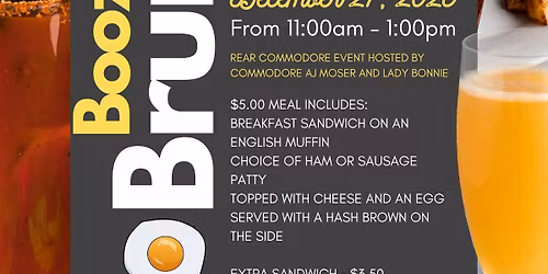 TSC Boozy Brunch - Open to TSC Members, TSC Member Guests, AYC and I-LYA Members