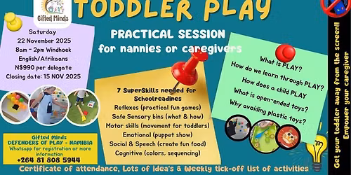 TODDLER PLAY (for nannies)