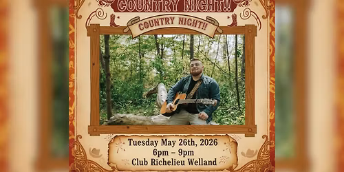 \ud83e\udd20\u2728 Country Night with Andy Colonico! \u2728\ud83e\udd20