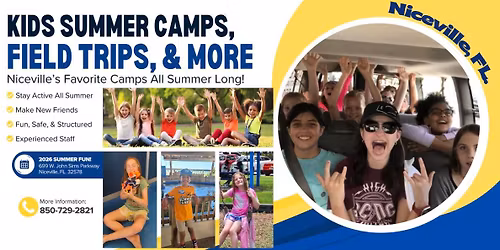 Niceville's Favorite Summer Camps!