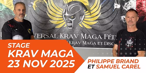 Stage de Krav-Maga avec Philippe BRIAND et Samuel CAREL