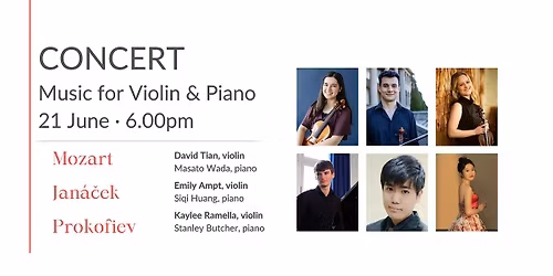 CONCERT - Music for Violin and Piano