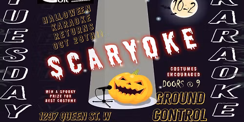 SPECIAL TUESDAY EVENT!!! THE ORIGINAL ALTERNATIVE SCARYOKE!!! THE KARAOKE CULT RETURNS OCT. 28TH!!!
