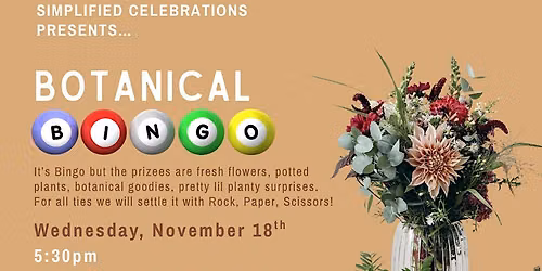 November Botanical BINGO