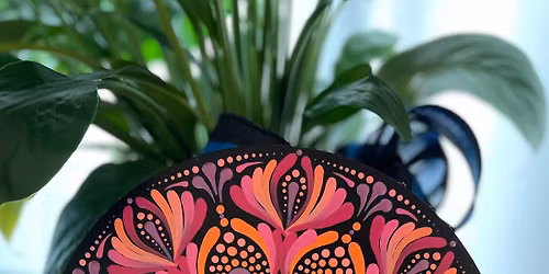 Sherbert - Dot Mandala Painting with Julie