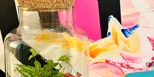 Corked Jar Terrarium Workshop