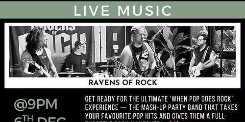 Live Music with Ravens Of Rock