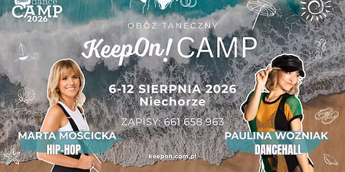 Ob\u00f3z taneczny Keep On! CAMP 2026 