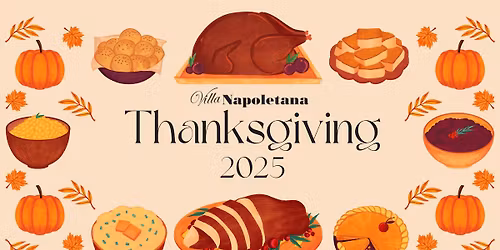 Villa's Thanksgiving 2025 Buffet & Family Bundles!