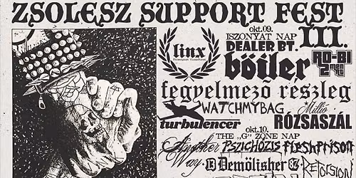 ZSOLESZ SUPPORT FEST VOL. 3