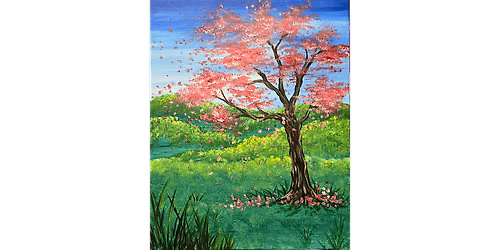 Blossom Breeze  - Paint and Sip in Houston | Classpop!\u2122