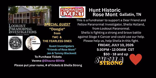 FundRaiser Hunt at Rose Mont