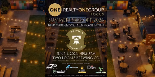 ROG FOCUS PHL Summer Kick-Off 2026 | Beer Garden Social & Movie Night
