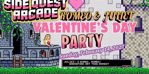 Valentine\u2019s Day 2027 PARTY NTX! Grab the "Player 2" Date Deal! Side Quest