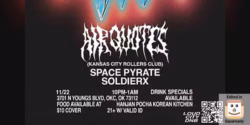 loud city dnb presents: CHROMA feat Air Quotes (KCMO)