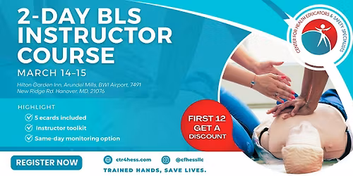 2-day BLS Instructor Course