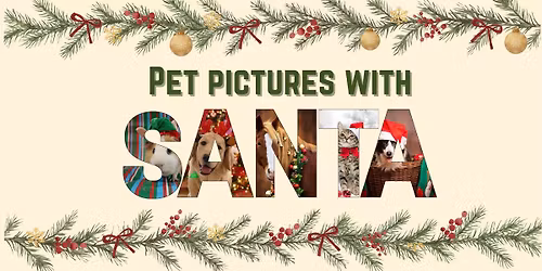 Pet Pictures with Santa