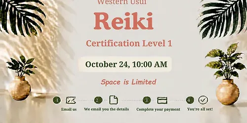 Usui Reiki Level 1 Certification Training