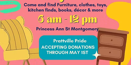Prattville Pride Yard Sale