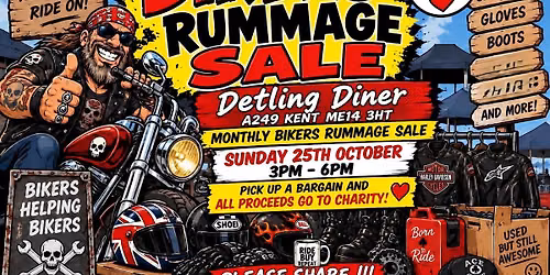 Bikers Charity Rummage Sale 