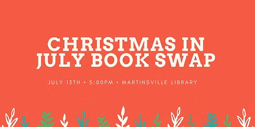 Christmas in July Book Swap