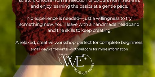 Make your own Crochet Headband