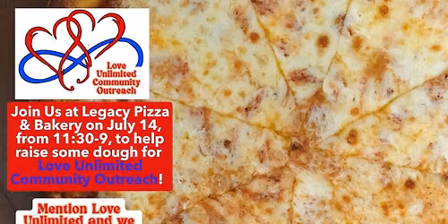 Legacy Pizza Fundraiser