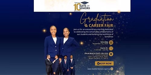 Suits for Seniors Graduation & Career Fair