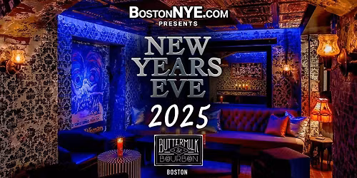 BUTTERMILK & BOURBON - New Years Eve 2026 - (Boston)