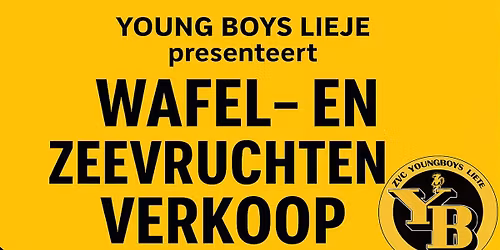 Wafel- en zeevruchtenverkoop Young Boys Lieje