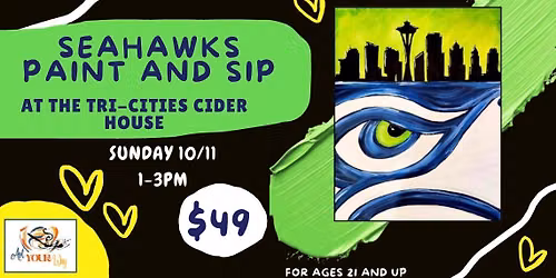 Seahawks Paint & Sip