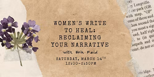 Women's Write to Heal: Reclaiming Your Narrative