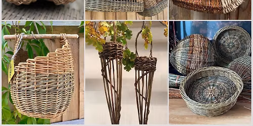 Woven Baskets Pop-up Shop by Rough Around The Hedges