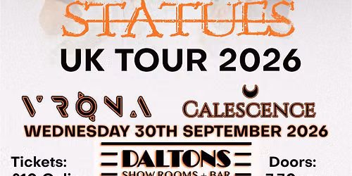 Stoned Statues (FIN), Vrona and Calescence - Brighton