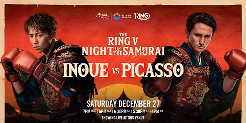 Boxing - Naoya Inoue vs Alan Picasso | The Queens Hotel Gladstone