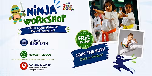 Ninja Workshop at Autistic & Loved