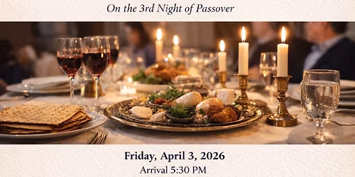Passover Community Seder at Temple Brith Achim