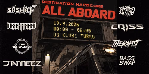 Destination Hardcore: All Aboard
