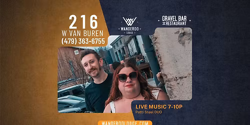 Patti Steel DUO LIVE at the Gravel Bar at Wanderoo Lodge 