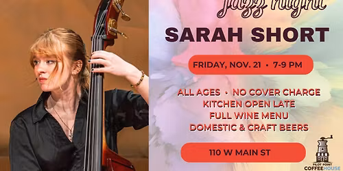 Live Music: Sarah Short