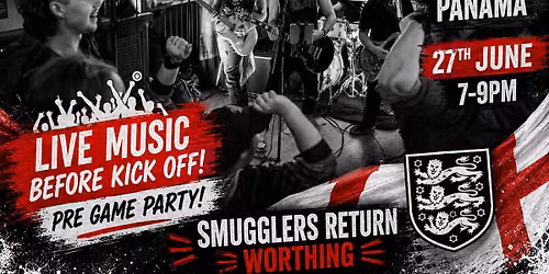 Ravens of Rock @ Smugglers Return (Pre England Game Party \u26bd\ufe0f\ud83c\udff4\udb40\udc67\udb40\udc62\udb40\udc65\udb40\udc6e\udb40\udc67\udb40\udc7f)