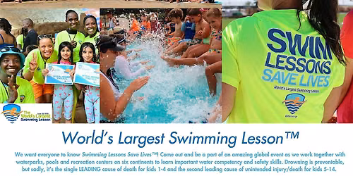 FREE Community Event - The World's Largest Swimming Lesson