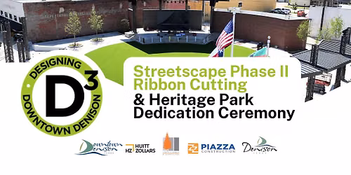 D3 Streetscape Phase II Ribbon Cutting & Heritage Park Dedication Ceremony