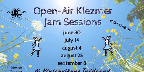 Open-Air Klezmer Jam Sessions @ Vintervikens Tr\u00e4dg\u00e5rd