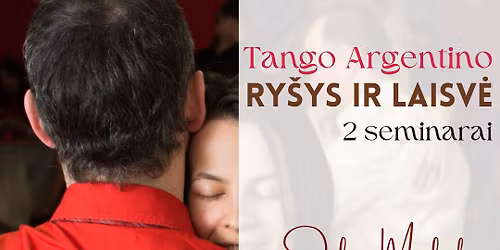 Ry\u0161ys ir Laisv\u0117 argentinieti\u0161kame tango | 2 seminarai su Julija Melnik