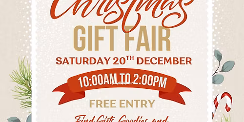 Last Minute Christmas Gift Fair
